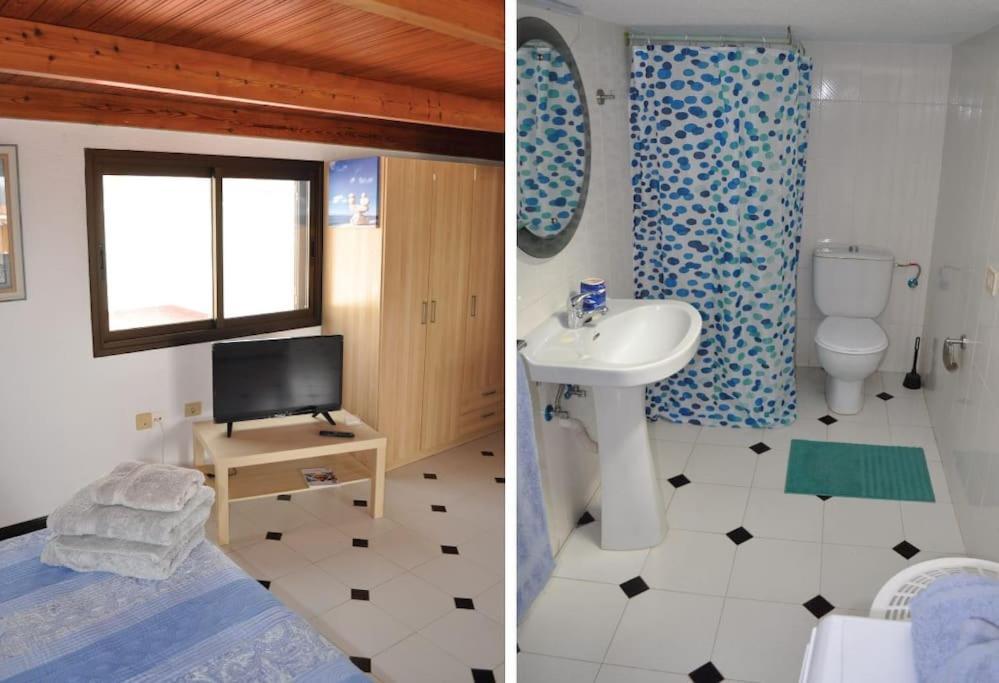 Los Cisnes Encantadora Casa Con Jardin Y Estudio Vista Al Mar El Médano Exteriér fotografie